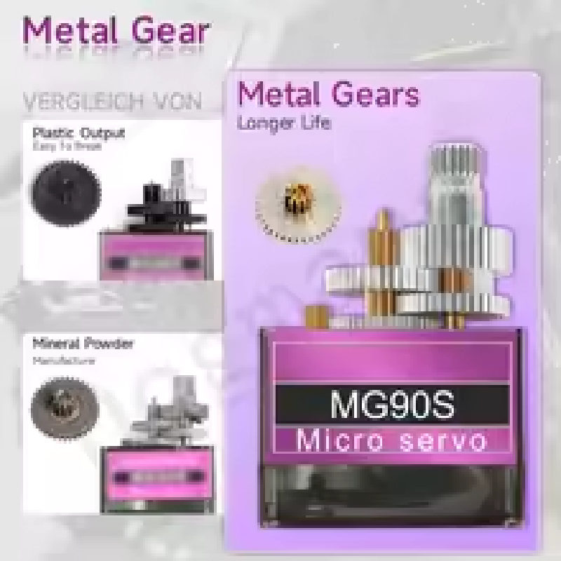 MG90S Metal Gear Servo 9g SG90 - đánh giá và giá Rc Helicopter Servo