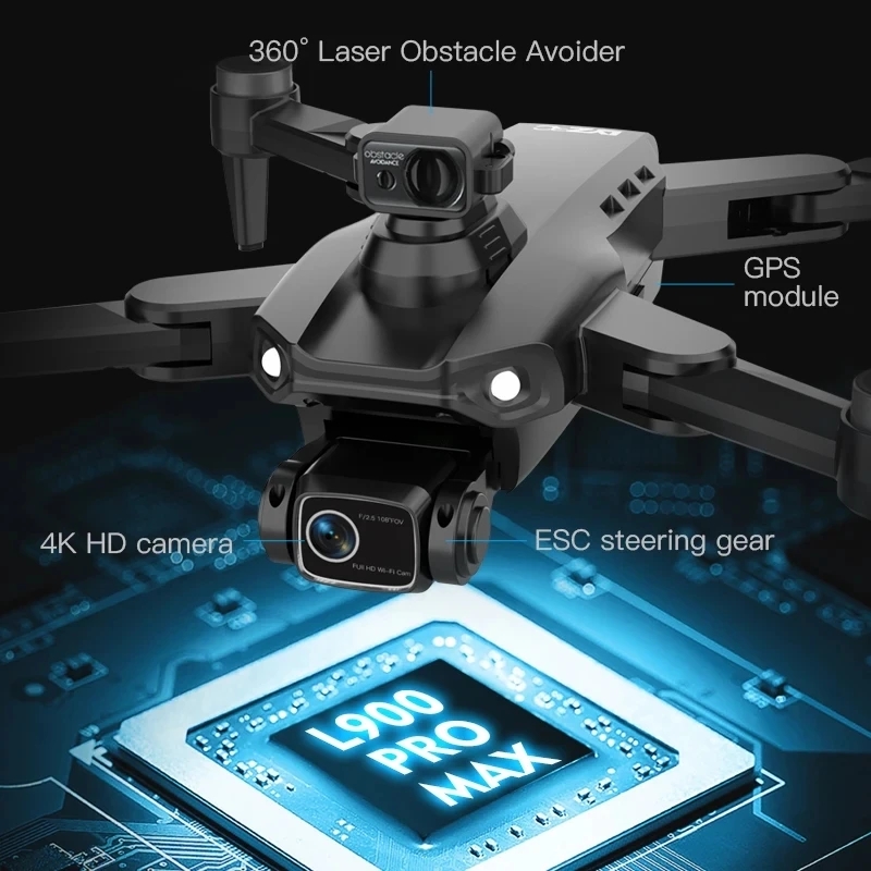 L900 Pro MAX GPS Drone 4K Prof - đánh giá và giá Rc Helicopter Electric