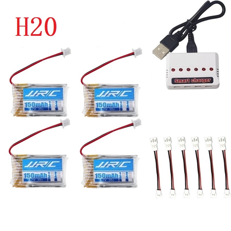 Ban Đầu JJRC H20 Pin 3.7V 150M - đánh giá và giá Rc Helicopter Charger