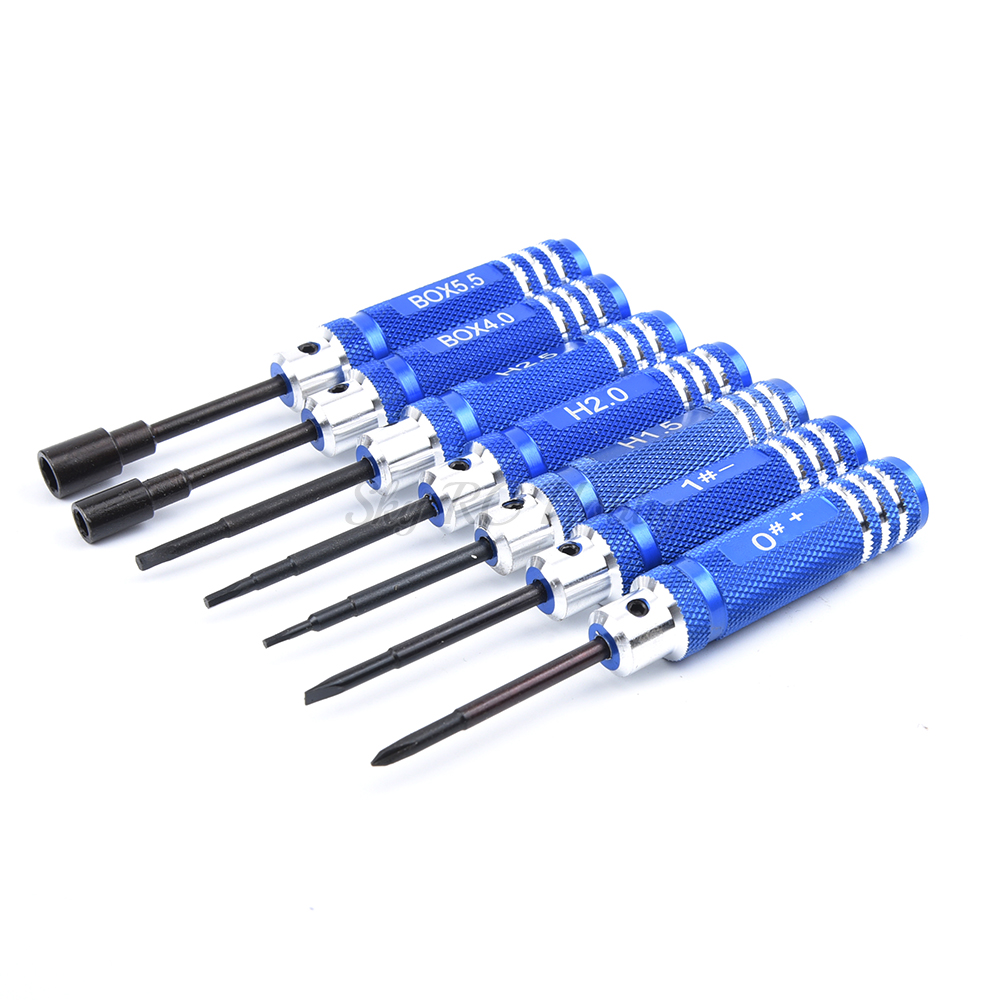 7 Cái/bộ 0/1/1.5/2/2.5/4/5.5Mm - đánh giá và giá Rc Helicopter Tool Kit