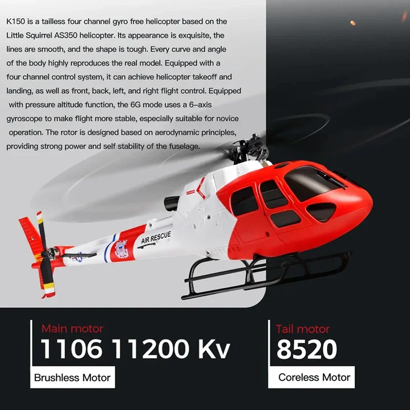 WLtoys 4CH K150-AS350 RC Helic - đánh giá và giá Rc Helicopter Gas