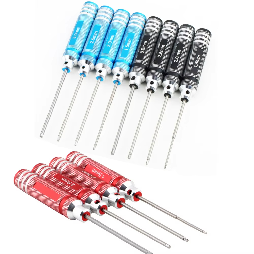 4pcs Hex Screw Driver set Tita - đánh giá và giá Rc Helicopter Tool Kit