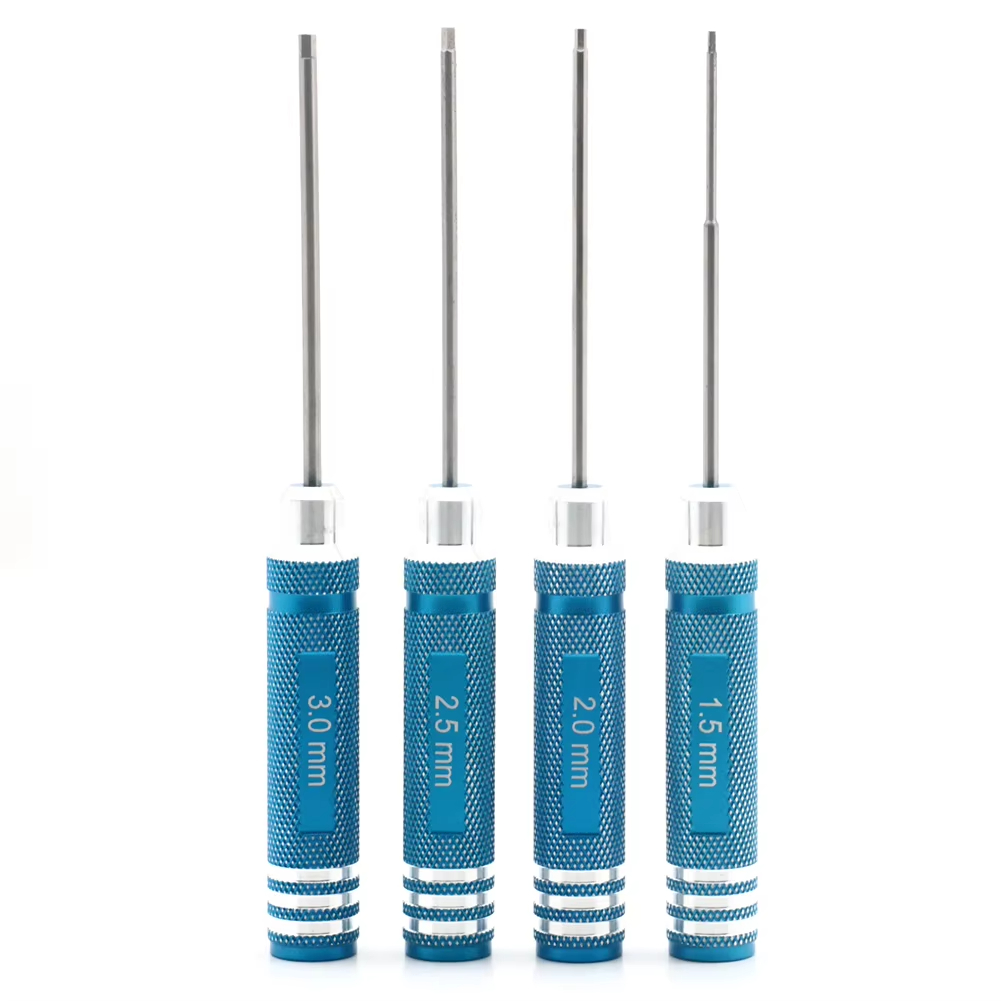 4pcs Hex Screw Driver set Tita - đánh giá và giá Rc Helicopter Tool Kit