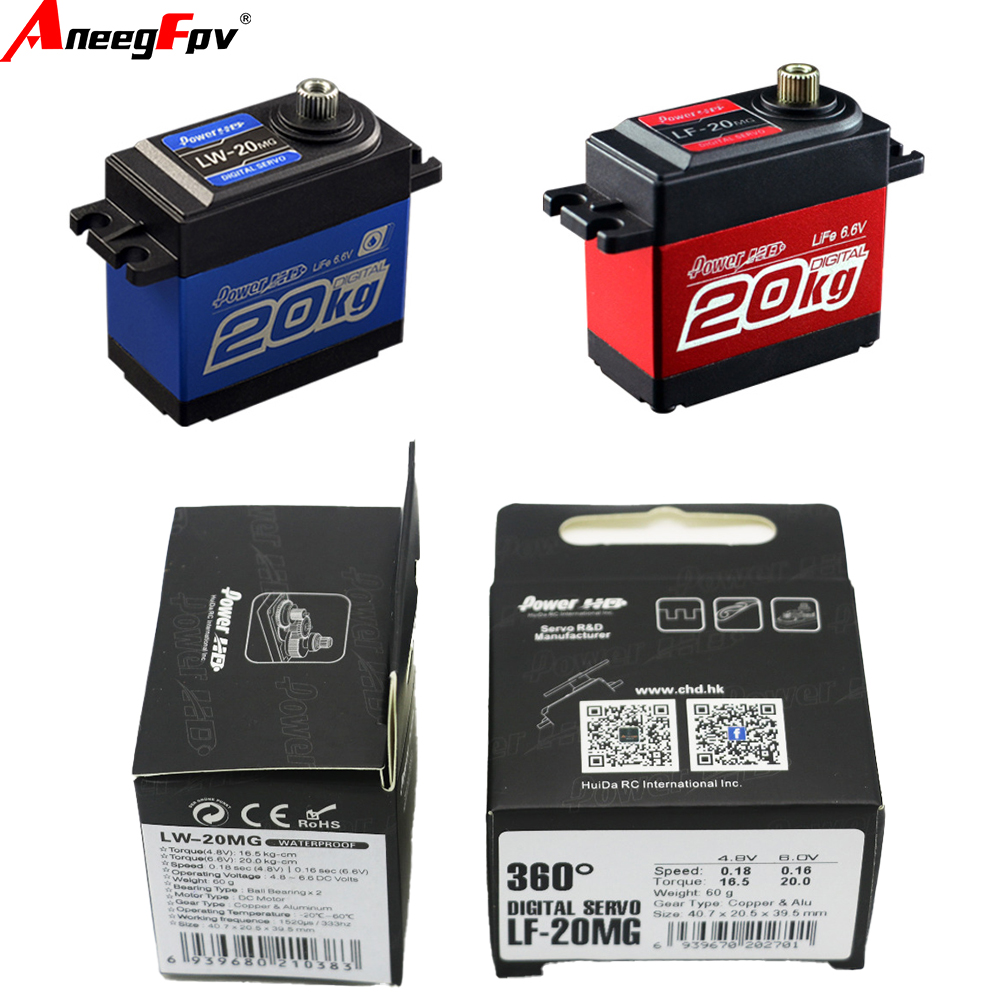 Power HD LW-20MG LF-20MG  Wate - đánh giá và giá Rc Helicopter Servo