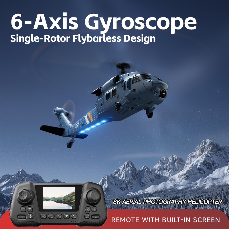 8K Flybarless Optical Flow Hov - đánh giá và giá Rc Helicopter Large