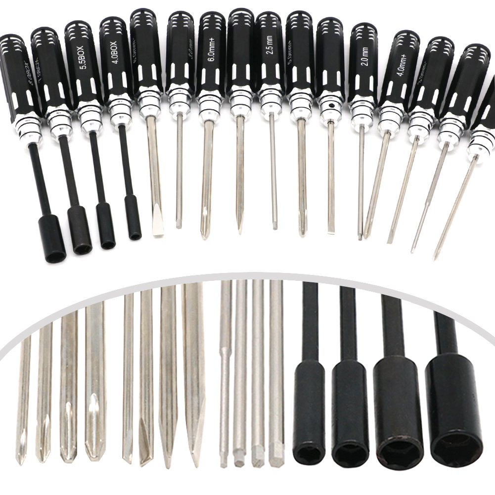 RC Hex Driver Set - 16pcs Hex  - đánh giá và giá Rc Helicopter Tool Kit