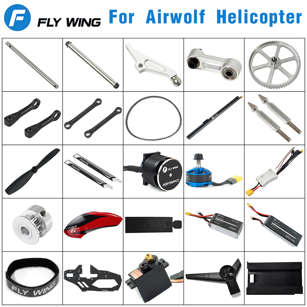 Fly Wing Airwolf RC Helicopter - đánh giá và giá Rc Helicopter Nitro